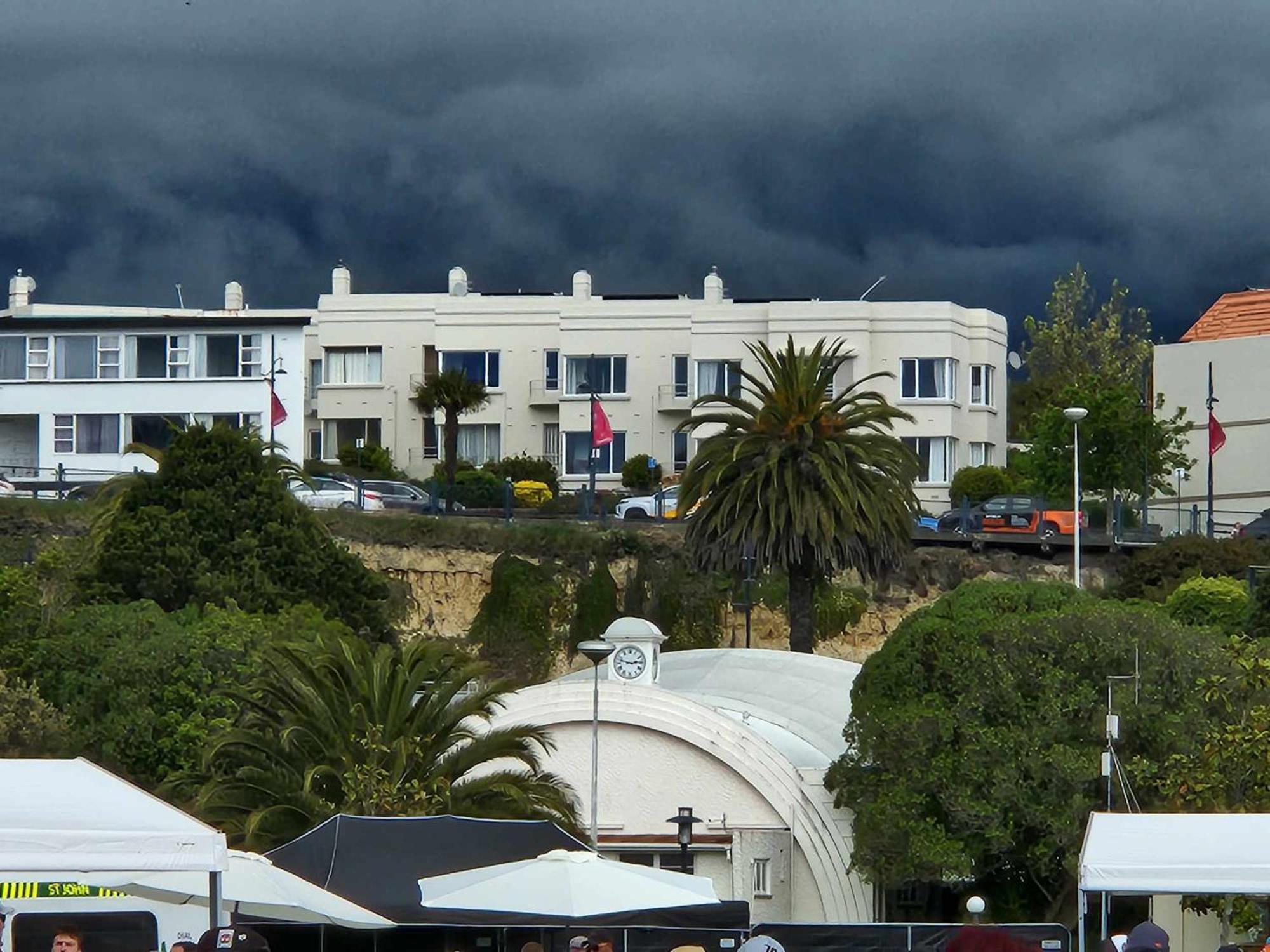 Art Deco Beauty On The Bay Hill Apartment Timaru Luaran gambar