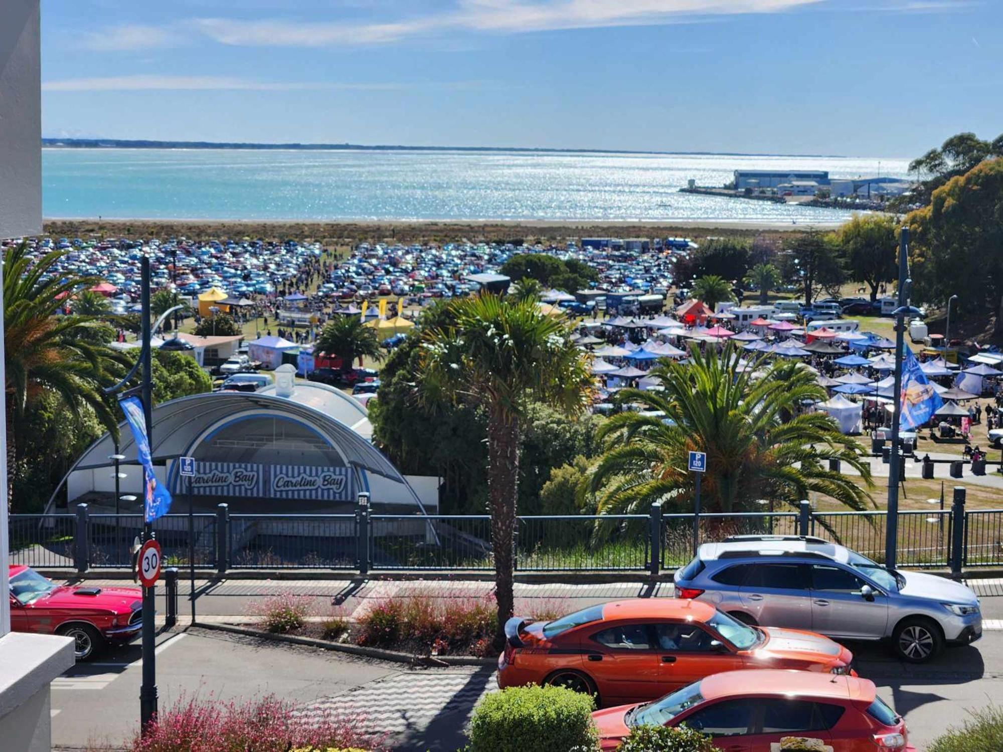 Art Deco Beauty On The Bay Hill Apartment Timaru Luaran gambar